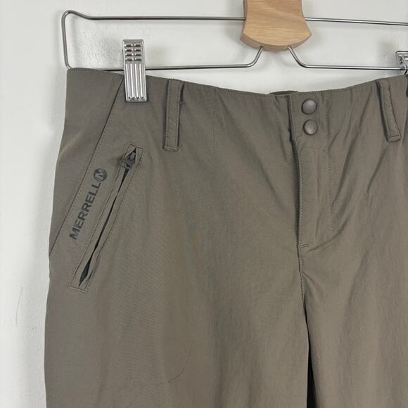 Merrell Hiking Pants Selectwick Olive Green Women's 4 Gorpcore - Picture 3 of 9